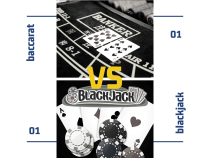 What is the difference between Baccarat and Blackjack?